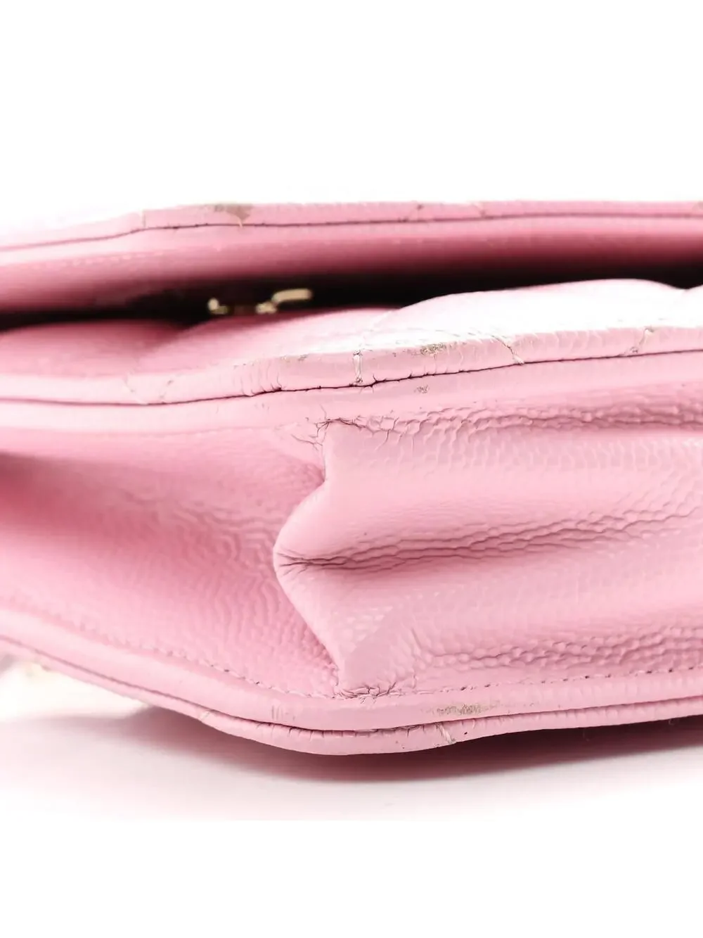 Chanel Caviar Quilted Wallet On Chain #307289C44B